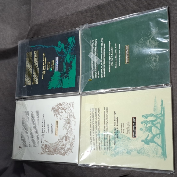 Tarzan The Lost Adventure Edgar Rice Burroughs with Joe R. Lansdale Books #1-4 - Picture 2 of 14